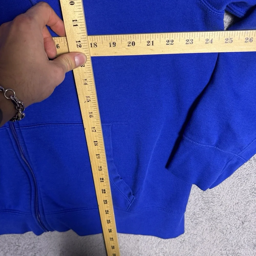 VTG Polo Ralph Lauren Hoodie Mens XL Thermal Yellow Pony Classic Preppy Y2K